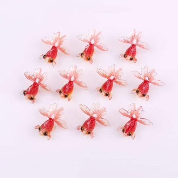 red goldfish charms