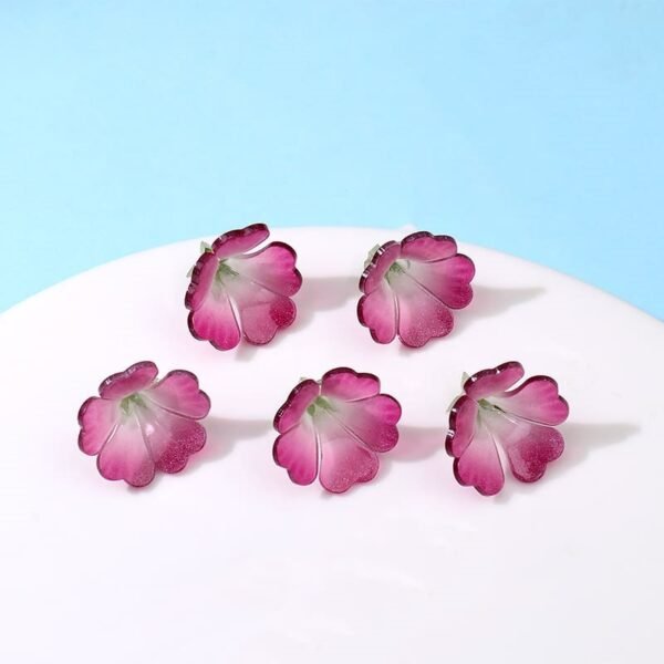red morning glory beads