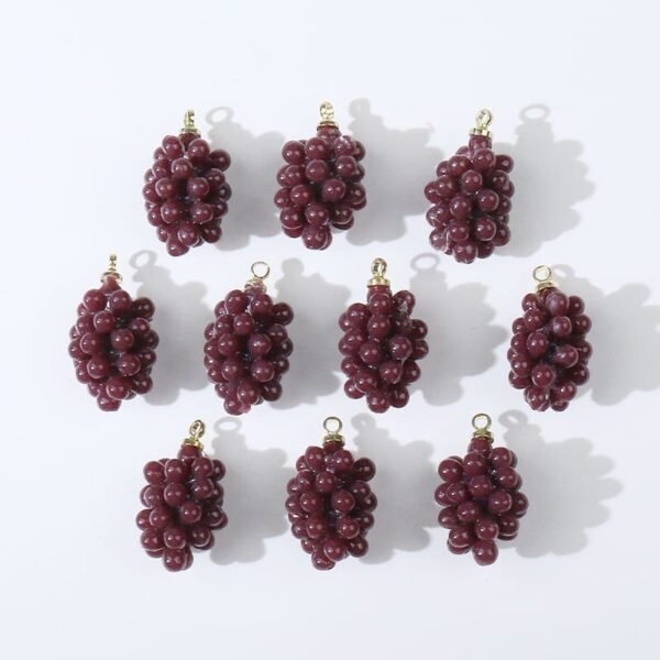 Purple Grape Charms