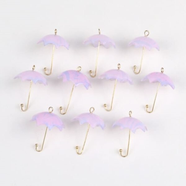 Beauty Pink Umbrella Charms