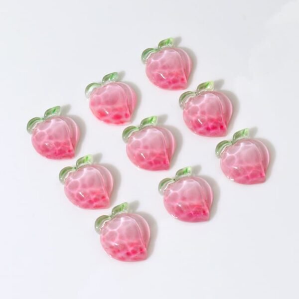 Beauty Peach Beads for DIY Crafts