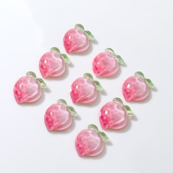 Beauty Peach Beads for DIY Crafts